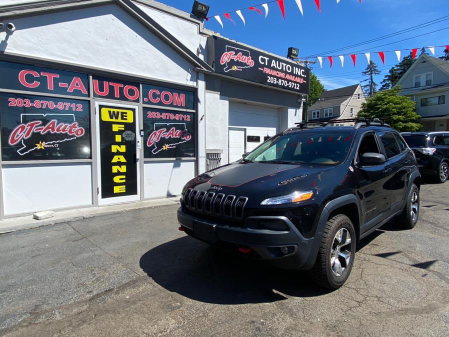 2014 Jeep Cherokee 4WD 4dr Trailhawk, available for sale in Bridgeport, Connecticut | CT Auto. Bridgeport, Connecticut 2014 Jeep Cherokee 4WD 4dr Trailhawk, available for sale in Bridgeport, Connecticut | CT Auto. Bridgeport, Connecticut