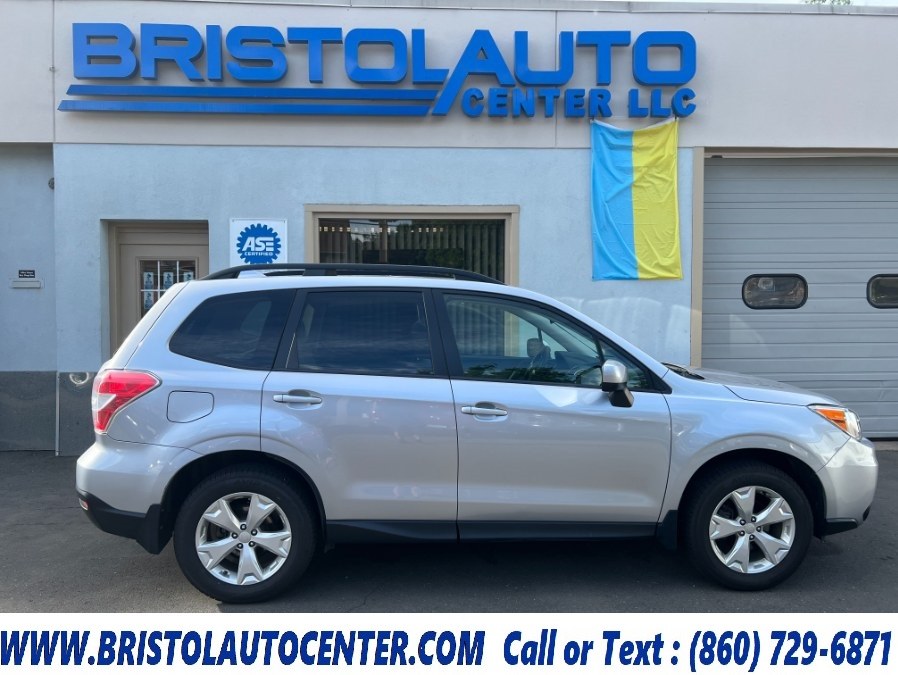 2016 Subaru Forester 4dr CVT 2.5i Premium PZEV, available for sale in Bristol, Connecticut | Bristol Auto Center LLC. Bristol, Connecticut