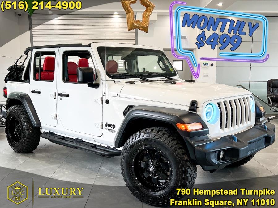 2020 Jeep Wrangler Unlimited Sport S 4x4, available for sale in Franklin Square, New York | Luxury Motor Club. Franklin Square, New York