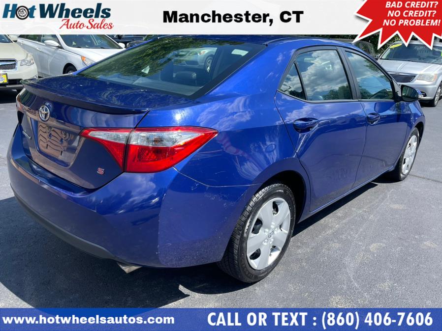 Used Toyota Corolla 4dr Sdn CVT S (Natl) 2015 | Hot Wheels Auto Sales LLC. Manchester, Connecticut Used Toyota Corolla 4dr Sdn CVT S (Natl) 2015 | Hot Wheels Auto Sales LLC. Manchester, Connecticut