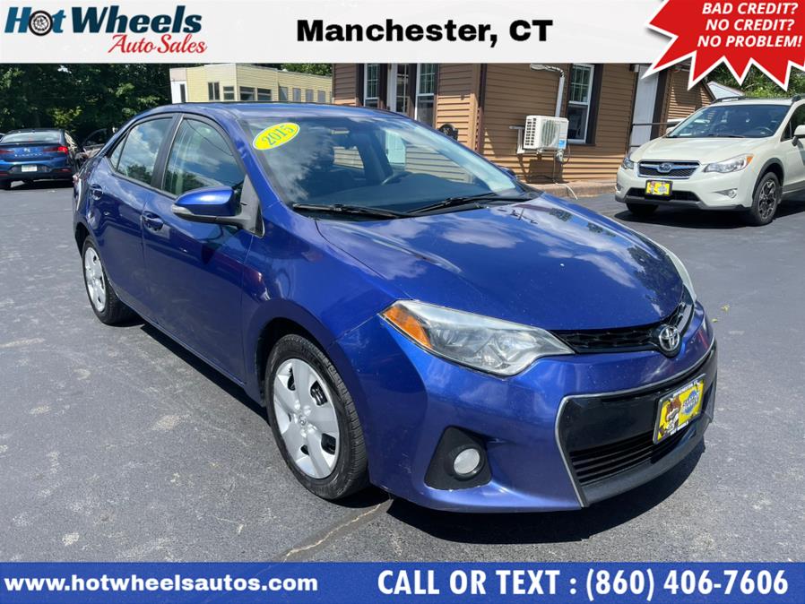Used Toyota Corolla 4dr Sdn CVT S (Natl) 2015 | Hot Wheels Auto Sales LLC. Manchester, Connecticut Used Toyota Corolla 4dr Sdn CVT S (Natl) 2015 | Hot Wheels Auto Sales LLC. Manchester, Connecticut