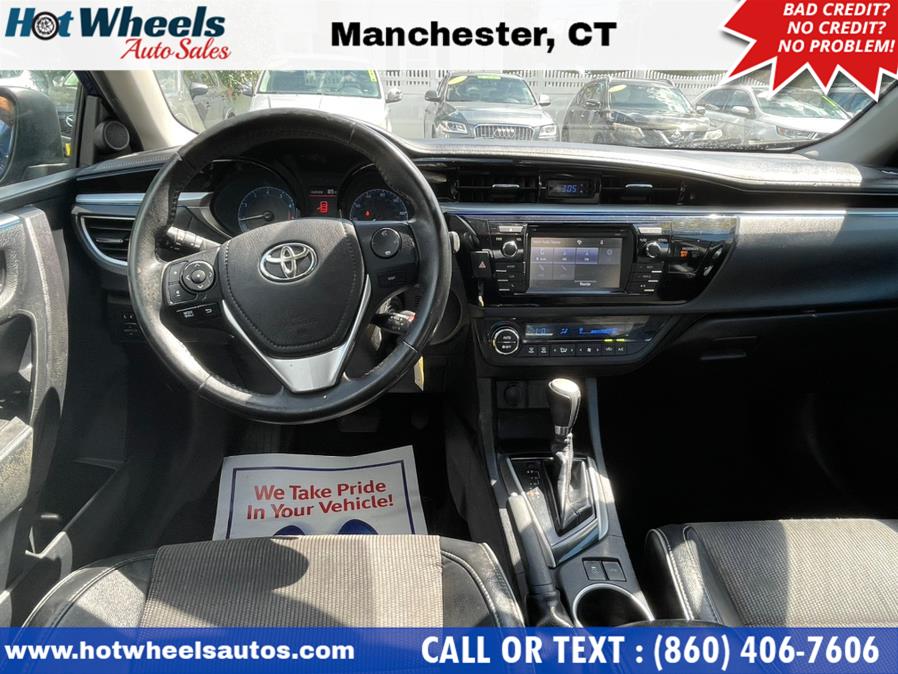 Used Toyota Corolla 4dr Sdn CVT S (Natl) 2015 | Hot Wheels Auto Sales LLC. Manchester, Connecticut Used Toyota Corolla 4dr Sdn CVT S (Natl) 2015 | Hot Wheels Auto Sales LLC. Manchester, Connecticut