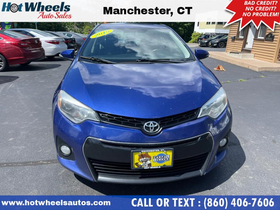 Used Toyota Corolla 4dr Sdn CVT S (Natl) 2015 | Hot Wheels Auto Sales LLC. Manchester, Connecticut Used Toyota Corolla 4dr Sdn CVT S (Natl) 2015 | Hot Wheels Auto Sales LLC. Manchester, Connecticut