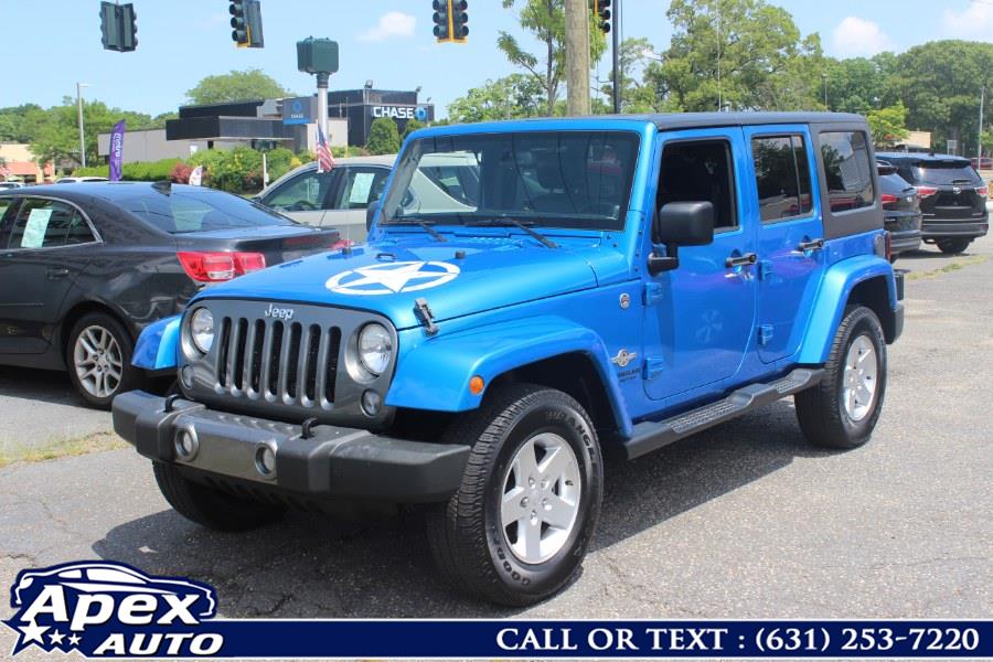 2014 Jeep Wrangler Unlimited 4WD 4dr Sport Freedom Edition, available for sale in Selden, New York | Apex Auto. Selden, New York