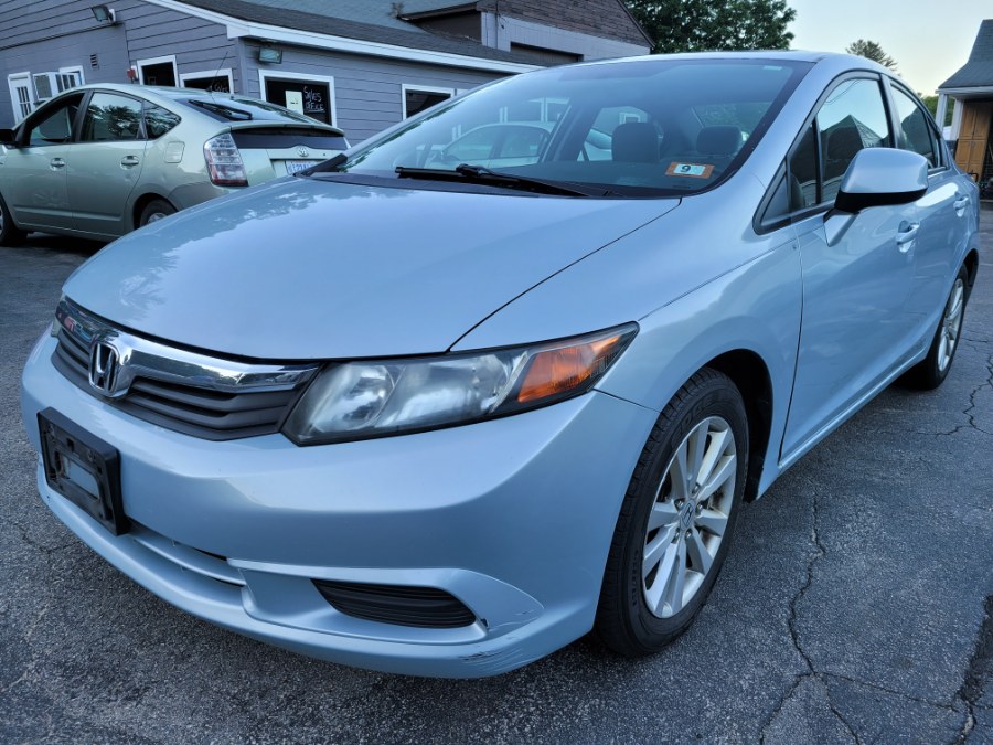 2012 Honda Civic Sdn 4dr Auto EX-L w/Navi PZEV, available for sale in Auburn, New Hampshire | ODA Auto Precision LLC. Auburn, New Hampshire