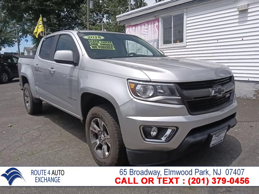 Used Chevrolet Colorado 4WD Crew Cab 128.3" Z71 2018 | Route 4 Auto Exchange. Elmwood Park, New Jersey Used Chevrolet Colorado 4WD Crew Cab 128.3" Z71 2018 | Route 4 Auto Exchange. Elmwood Park, New Jersey