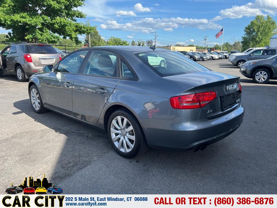 Used Audi A4 4dr Sdn Auto quattro 2.0T Premium 2013 | Car City LLC. East Windsor, Connecticut Used Audi A4 4dr Sdn Auto quattro 2.0T Premium 2013 | Car City LLC. East Windsor, Connecticut