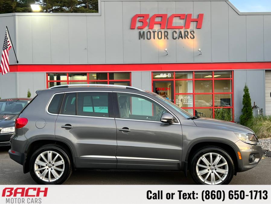 2012 Volkswagen Tiguan 4WD 4dr Auto SEL w/Premium Nav, available for sale in Canton , Connecticut | Bach Motor Cars. Canton , Connecticut