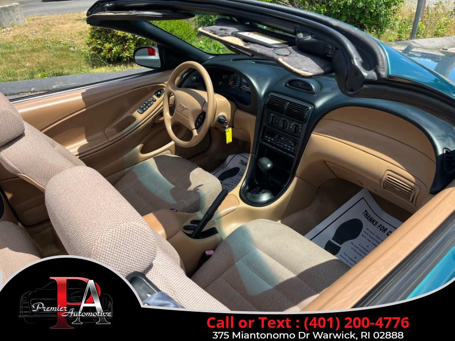 1997 Ford Mustang 2dr Convertible, available for sale in Warwick, Rhode Island | Premier Automotive Sales. Warwick, Rhode Island 1997 Ford Mustang 2dr Convertible, available for sale in Warwick, Rhode Island | Premier Automotive Sales. Warwick, Rhode Island