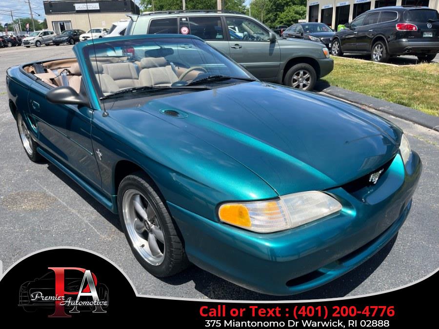 1997 Ford Mustang 2dr Convertible, available for sale in Warwick, Rhode Island | Premier Automotive Sales. Warwick, Rhode Island 1997 Ford Mustang 2dr Convertible, available for sale in Warwick, Rhode Island | Premier Automotive Sales. Warwick, Rhode Island