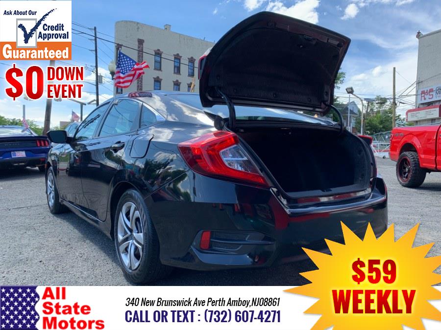 2016 Honda Civic Sedan 4dr CVT LX, available for sale in Perth Amboy, New Jersey | All State Motor Inc. Perth Amboy, New Jersey 2016 Honda Civic Sedan 4dr CVT LX, available for sale in Perth Amboy, New Jersey | All State Motor Inc. Perth Amboy, New Jersey