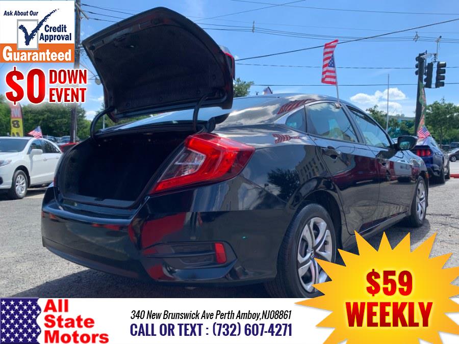 2016 Honda Civic Sedan 4dr CVT LX, available for sale in Perth Amboy, New Jersey | All State Motor Inc. Perth Amboy, New Jersey 2016 Honda Civic Sedan 4dr CVT LX, available for sale in Perth Amboy, New Jersey | All State Motor Inc. Perth Amboy, New Jersey