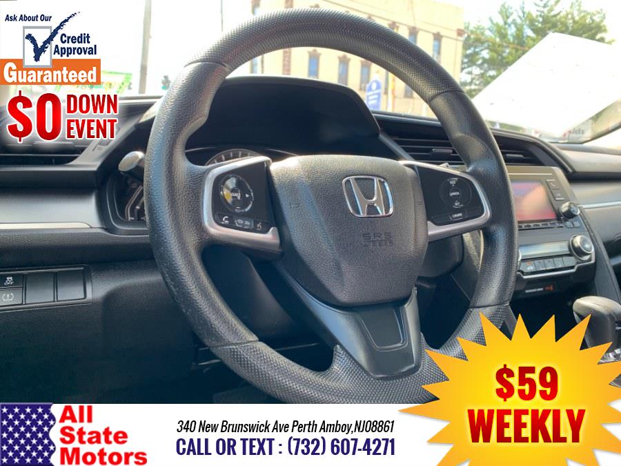 2016 Honda Civic Sedan 4dr CVT LX, available for sale in Perth Amboy, New Jersey | All State Motor Inc. Perth Amboy, New Jersey 2016 Honda Civic Sedan 4dr CVT LX, available for sale in Perth Amboy, New Jersey | All State Motor Inc. Perth Amboy, New Jersey