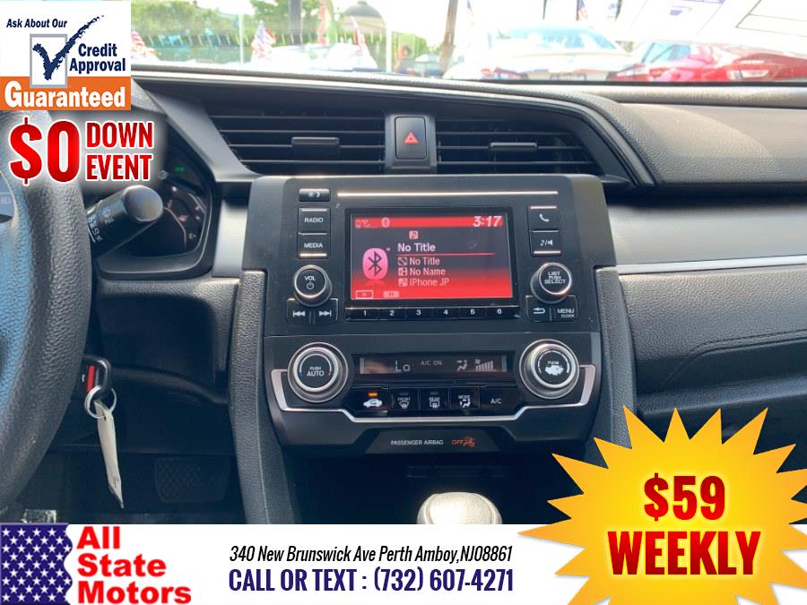 2016 Honda Civic Sedan 4dr CVT LX, available for sale in Perth Amboy, New Jersey | All State Motor Inc. Perth Amboy, New Jersey 2016 Honda Civic Sedan 4dr CVT LX, available for sale in Perth Amboy, New Jersey | All State Motor Inc. Perth Amboy, New Jersey