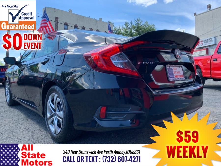 2016 Honda Civic Sedan 4dr CVT LX, available for sale in Perth Amboy, New Jersey | All State Motor Inc. Perth Amboy, New Jersey 2016 Honda Civic Sedan 4dr CVT LX, available for sale in Perth Amboy, New Jersey | All State Motor Inc. Perth Amboy, New Jersey