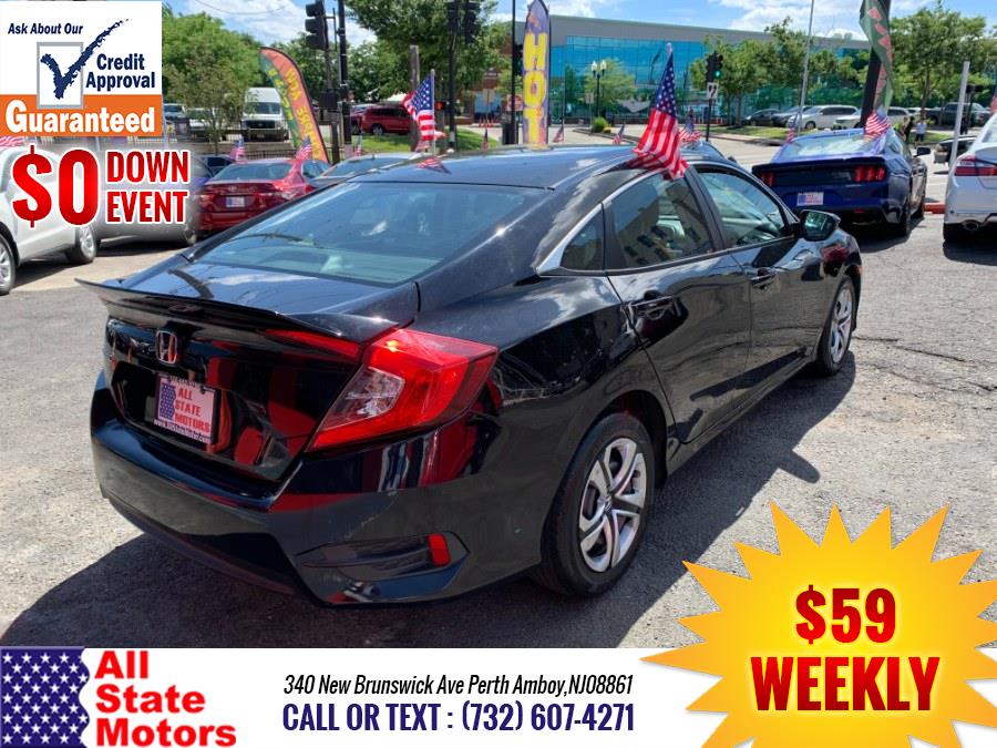 2016 Honda Civic Sedan 4dr CVT LX, available for sale in Perth Amboy, New Jersey | All State Motor Inc. Perth Amboy, New Jersey 2016 Honda Civic Sedan 4dr CVT LX, available for sale in Perth Amboy, New Jersey | All State Motor Inc. Perth Amboy, New Jersey