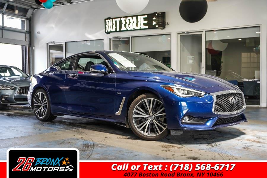 Used INFINITI Q60 3.0t LUXE AWD 2018 | 26 Motors. Bronx, New York Used INFINITI Q60 3.0t LUXE AWD 2018 | 26 Motors. Bronx, New York