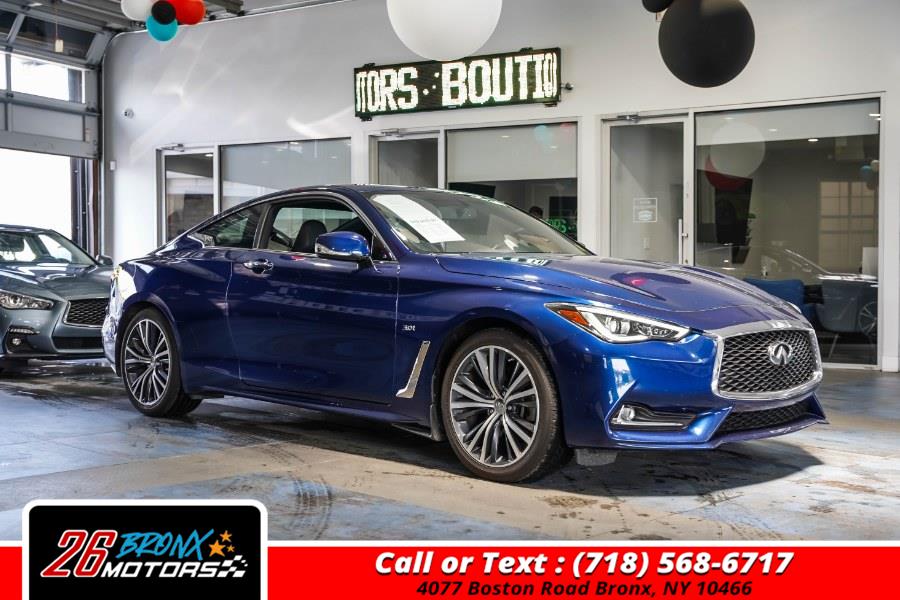 Used INFINITI Q60 3.0t LUXE AWD 2018 | 26 Motors. Bronx, New York Used INFINITI Q60 3.0t LUXE AWD 2018 | 26 Motors. Bronx, New York