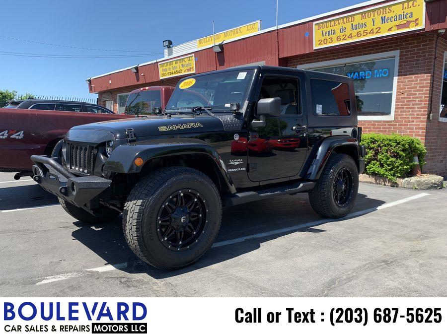 Used Jeep Wrangler Sahara Sport Utility 2D 2008 | Boulevard Motors LLC. New Haven, Connecticut Used Jeep Wrangler Sahara Sport Utility 2D 2008 | Boulevard Motors LLC. New Haven, Connecticut