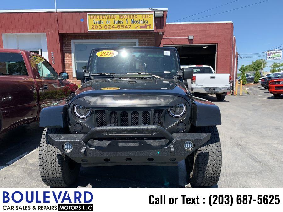 Used Jeep Wrangler Sahara Sport Utility 2D 2008 | Boulevard Motors LLC. New Haven, Connecticut Used Jeep Wrangler Sahara Sport Utility 2D 2008 | Boulevard Motors LLC. New Haven, Connecticut