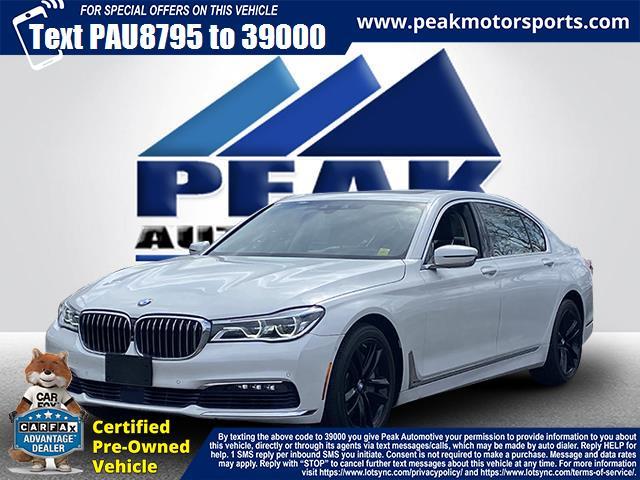 2016 BMW 7 Series 4dr Sdn 750i xDrive AWD, available for sale in Bayshore, New York | Peak Automotive Inc.. Bayshore, New York