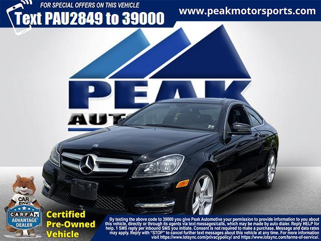 2013 Mercedes-Benz C-Class 2dr Cpe C250 RWD, available for sale in Bayshore, New York | Peak Automotive Inc.. Bayshore, New York