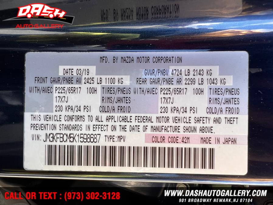 2019 Mazda CX-5 Touring AWD, available for sale in Newark, New Jersey | Dash Auto Gallery Inc.. Newark, New Jersey 2019 Mazda CX-5 Touring AWD, available for sale in Newark, New Jersey | Dash Auto Gallery Inc.. Newark, New Jersey