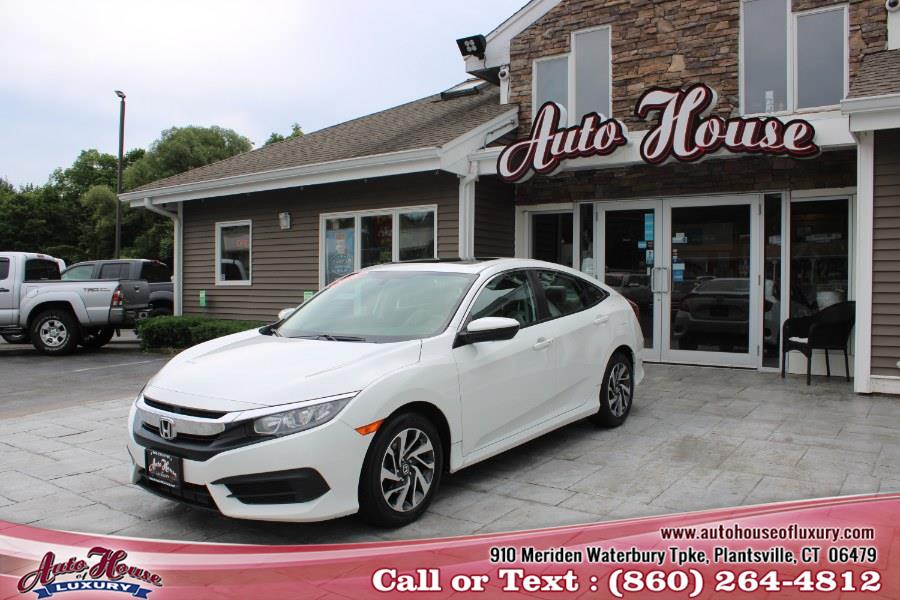 Used Honda Civic Sedan 4dr CVT EX 2016 | Auto House of Luxury. Plantsville, Connecticut