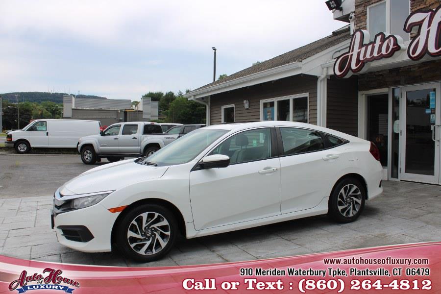 2016 Honda Civic Sedan 4dr CVT EX, available for sale in Plantsville, Connecticut | Auto House of Luxury. Plantsville, Connecticut 2016 Honda Civic Sedan 4dr CVT EX, available for sale in Plantsville, Connecticut | Auto House of Luxury. Plantsville, Connecticut