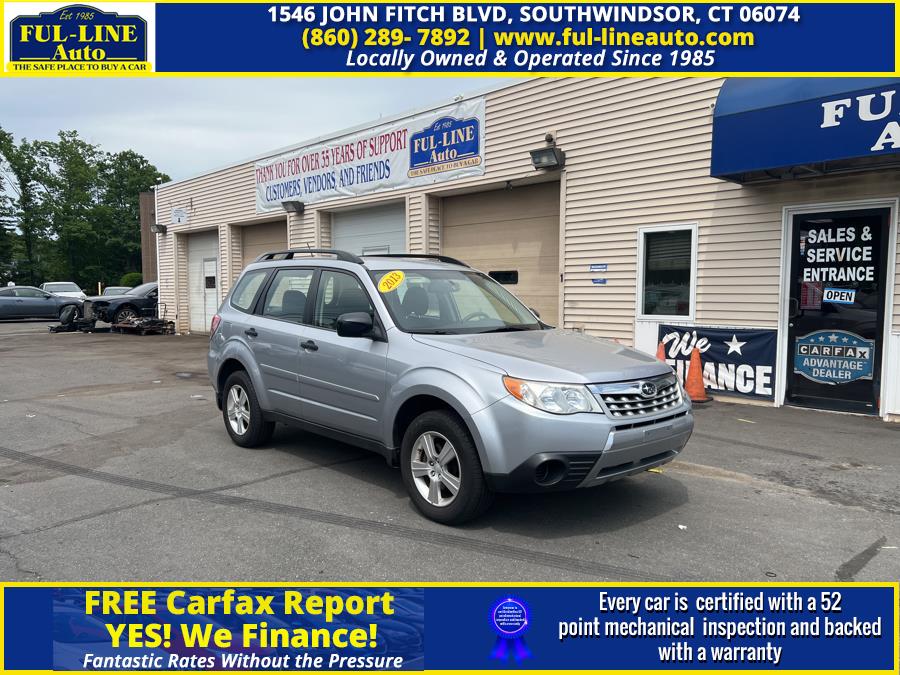 2013 Subaru Forester 4dr Auto 2.5X, available for sale in South Windsor , Connecticut | Ful-line Auto LLC. South Windsor , Connecticut