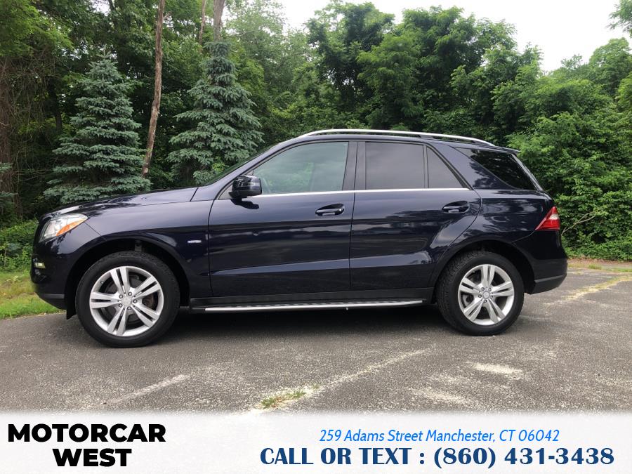 2012 Mercedes-Benz M-Class 4MATIC 4dr ML350 BlueTEC, available for sale in Manchester, Connecticut | Motorcar West. Manchester, Connecticut