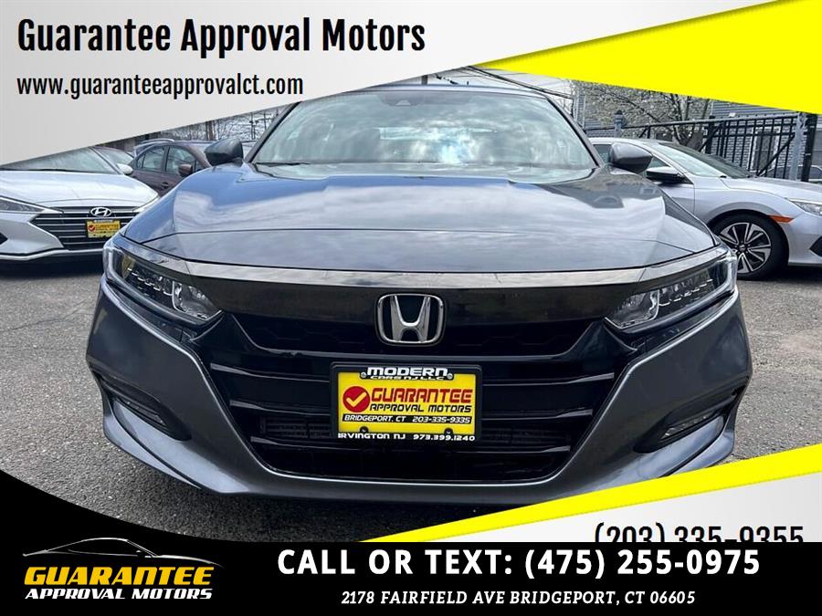 Used Honda Accord Sport 4dr Sedan (2.0T I4 10A) 2018 | Guarantee Approval Motors. Bridgeport, Connecticut