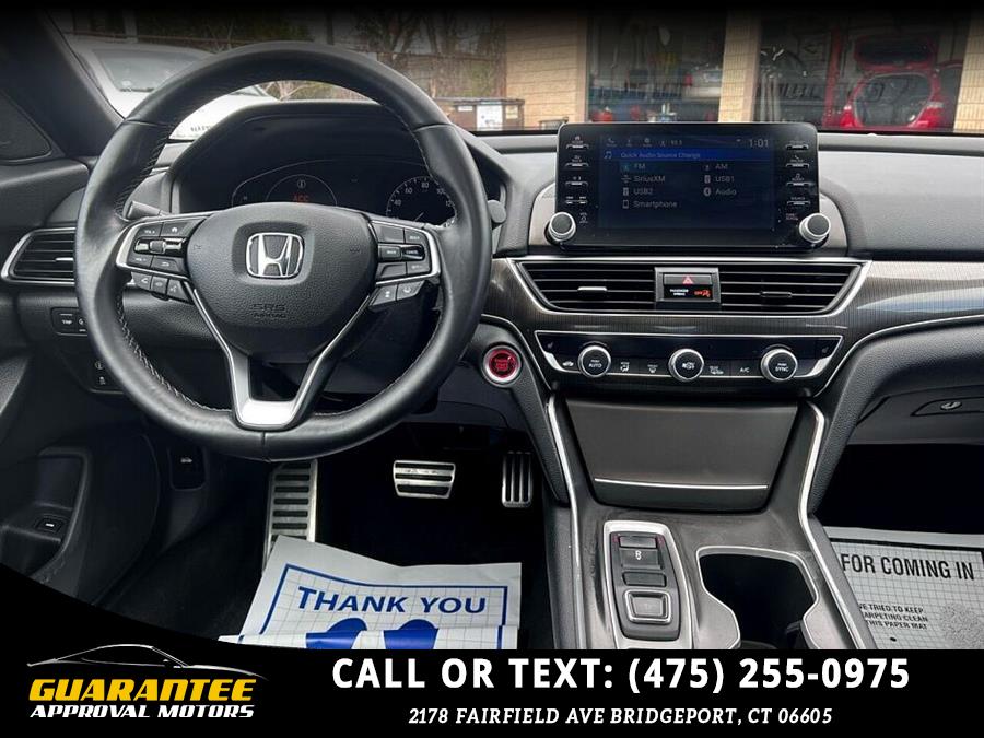 2018 Honda Accord Sport 4dr Sedan (2.0T I4 10A), available for sale in Bridgeport, Connecticut | Guarantee Approval Motors. Bridgeport, Connecticut 2018 Honda Accord Sport 4dr Sedan (2.0T I4 10A), available for sale in Bridgeport, Connecticut | Guarantee Approval Motors. Bridgeport, Connecticut