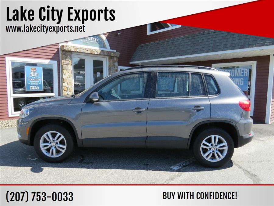 Used Volkswagen Tiguan 2.0T S 4dr SUV 2016 | Lake City Exports Inc. Auburn, Maine Used Volkswagen Tiguan 2.0T S 4dr SUV 2016 | Lake City Exports Inc. Auburn, Maine