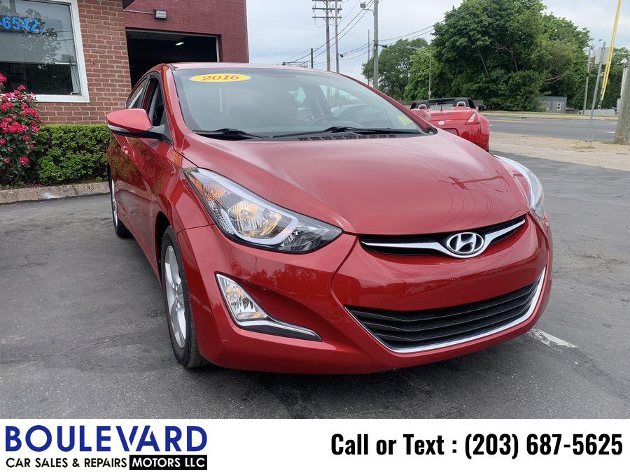 2016 Hyundai Elantra SE Sedan 4D, available for sale in New Haven, Connecticut | Boulevard Motors LLC. New Haven, Connecticut