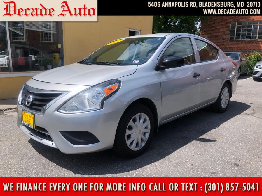 Used Nissan Versa Sedan SV CVT 2017 | Decade Auto. Bladensburg, Maryland Used Nissan Versa Sedan SV CVT 2017 | Decade Auto. Bladensburg, Maryland