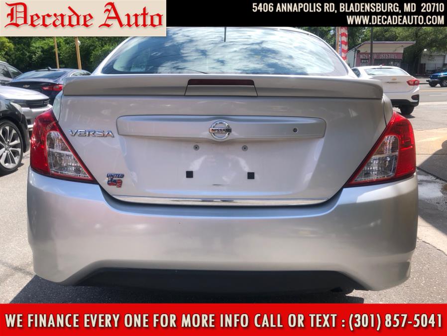 Used Nissan Versa Sedan SV CVT 2017 | Decade Auto. Bladensburg, Maryland Used Nissan Versa Sedan SV CVT 2017 | Decade Auto. Bladensburg, Maryland