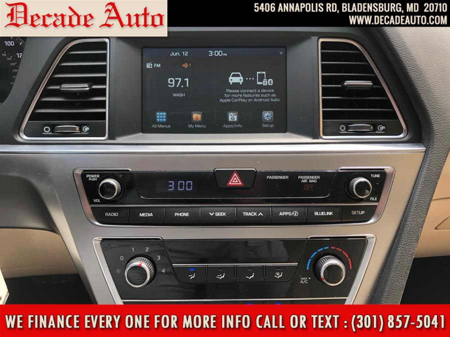 2017 Hyundai Sonata 2.4L PZEV, available for sale in Bladensburg, Maryland | Decade Auto. Bladensburg, Maryland 2017 Hyundai Sonata 2.4L PZEV, available for sale in Bladensburg, Maryland | Decade Auto. Bladensburg, Maryland