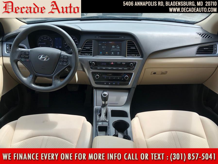 2017 Hyundai Sonata 2.4L PZEV, available for sale in Bladensburg, Maryland | Decade Auto. Bladensburg, Maryland 2017 Hyundai Sonata 2.4L PZEV, available for sale in Bladensburg, Maryland | Decade Auto. Bladensburg, Maryland