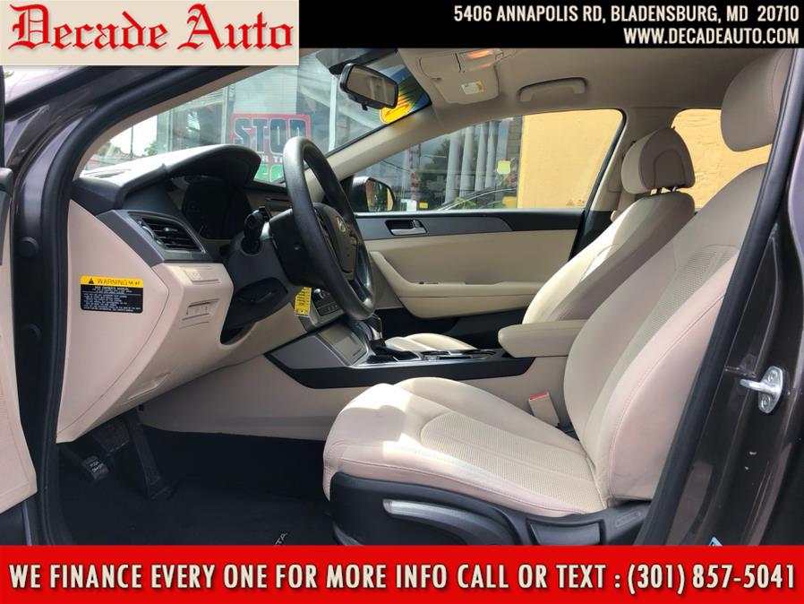 2017 Hyundai Sonata 2.4L PZEV, available for sale in Bladensburg, Maryland | Decade Auto. Bladensburg, Maryland 2017 Hyundai Sonata 2.4L PZEV, available for sale in Bladensburg, Maryland | Decade Auto. Bladensburg, Maryland