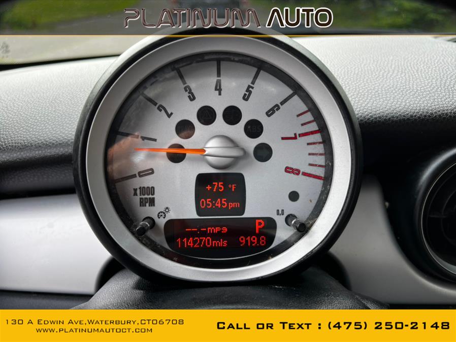 2010 MINI Cooper Hardtop 2dr Cpe, available for sale in Waterbury, Connecticut | Platinum Auto Care. Waterbury, Connecticut 2010 MINI Cooper Hardtop 2dr Cpe, available for sale in Waterbury, Connecticut | Platinum Auto Care. Waterbury, Connecticut