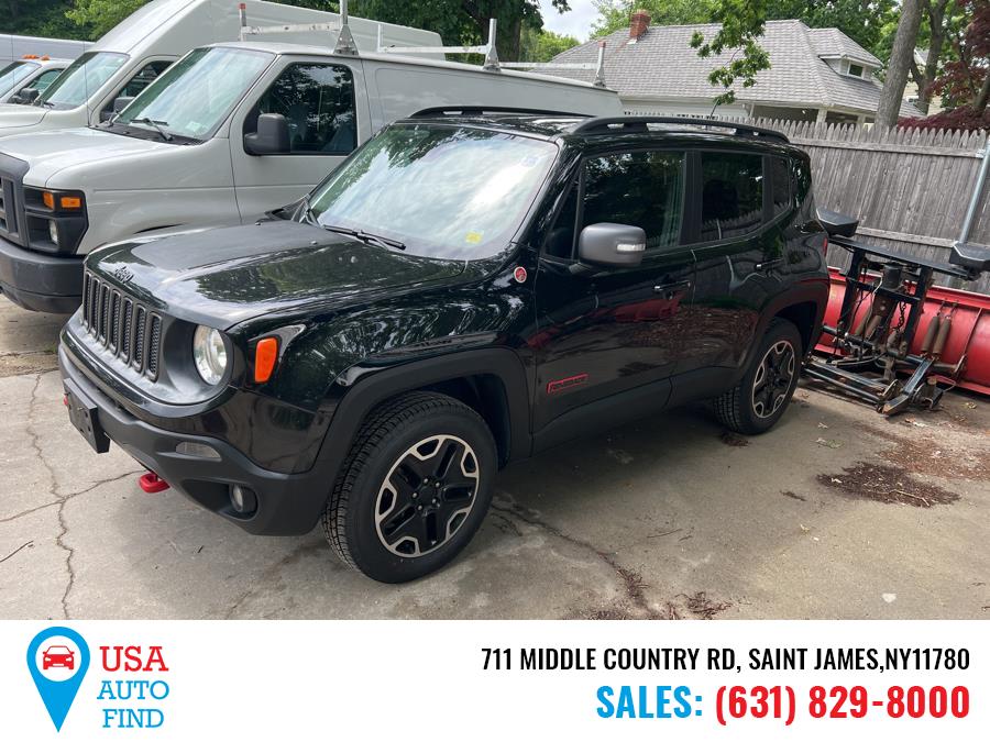 2017 Jeep Renegade Trailhawk 4x4, available for sale in Saint James, New York | USA Auto Find. Saint James, New York 2017 Jeep Renegade Trailhawk 4x4, available for sale in Saint James, New York | USA Auto Find. Saint James, New York