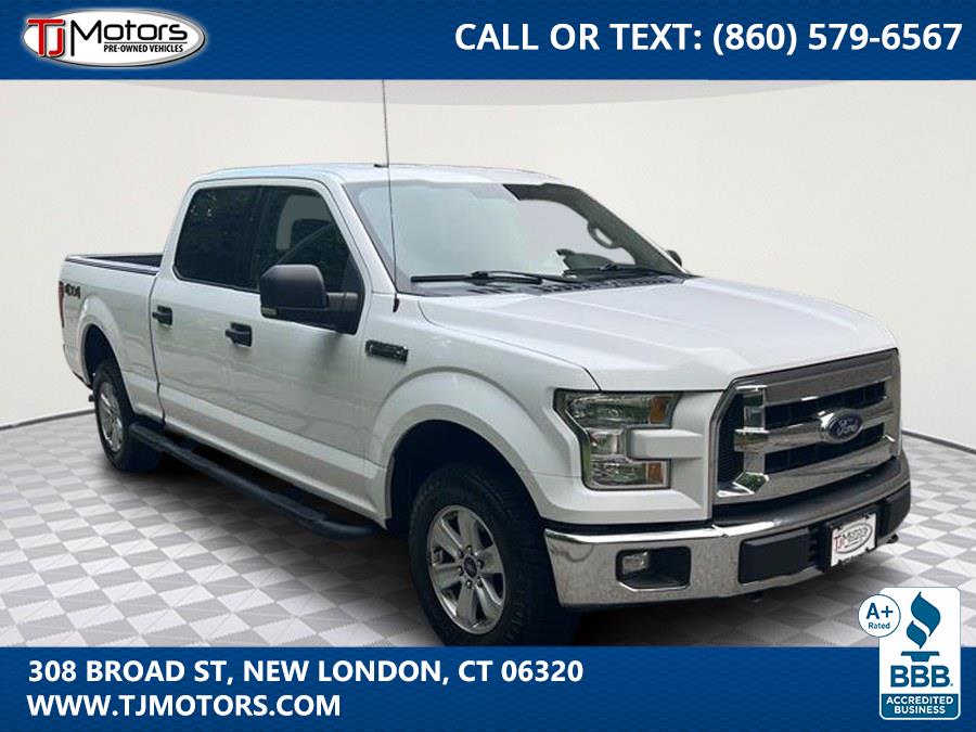 2016 Ford F-150 4WD SuperCrew 145" XLT, available for sale in New London, Connecticut | TJ Motors. New London, Connecticut 2016 Ford F-150 4WD SuperCrew 145" XLT, available for sale in New London, Connecticut | TJ Motors. New London, Connecticut