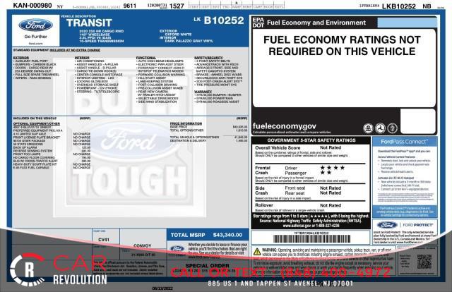 2020 Ford T-250 Transit Cargo Van w/ rearCam, available for sale in Avenel, New Jersey | Car Revolution. Avenel, New Jersey 2020 Ford T-250 Transit Cargo Van w/ rearCam, available for sale in Avenel, New Jersey | Car Revolution. Avenel, New Jersey