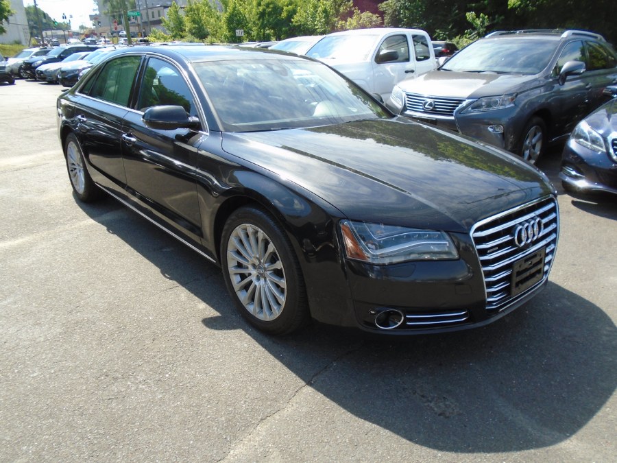 2014 Audi A8 L 4dr Sdn 4.0T, available for sale in Waterbury, Connecticut | Jim Juliani Motors. Waterbury, Connecticut