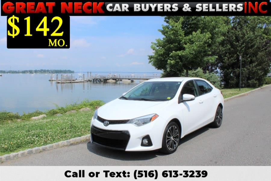 2015 Toyota Corolla 4dr Sdn S Plus, available for sale in Great Neck, New York | Great Neck Car Buyers & Sellers. Great Neck, New York 2015 Toyota Corolla 4dr Sdn S Plus, available for sale in Great Neck, New York | Great Neck Car Buyers & Sellers. Great Neck, New York