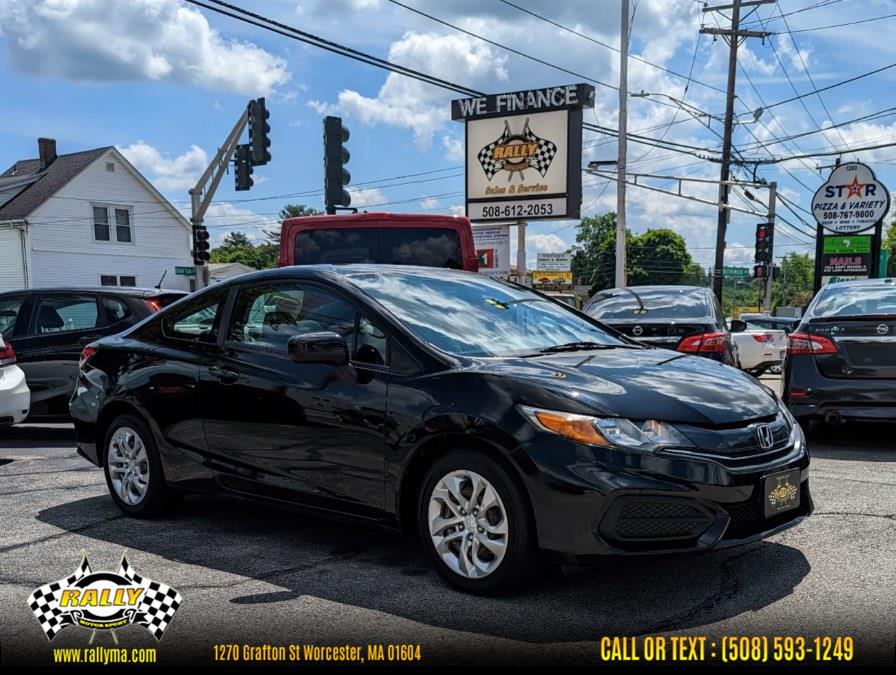 Used Honda Civic Coupe 2dr CVT LX 2015 | Rally Motor Sports. Worcester, Massachusetts