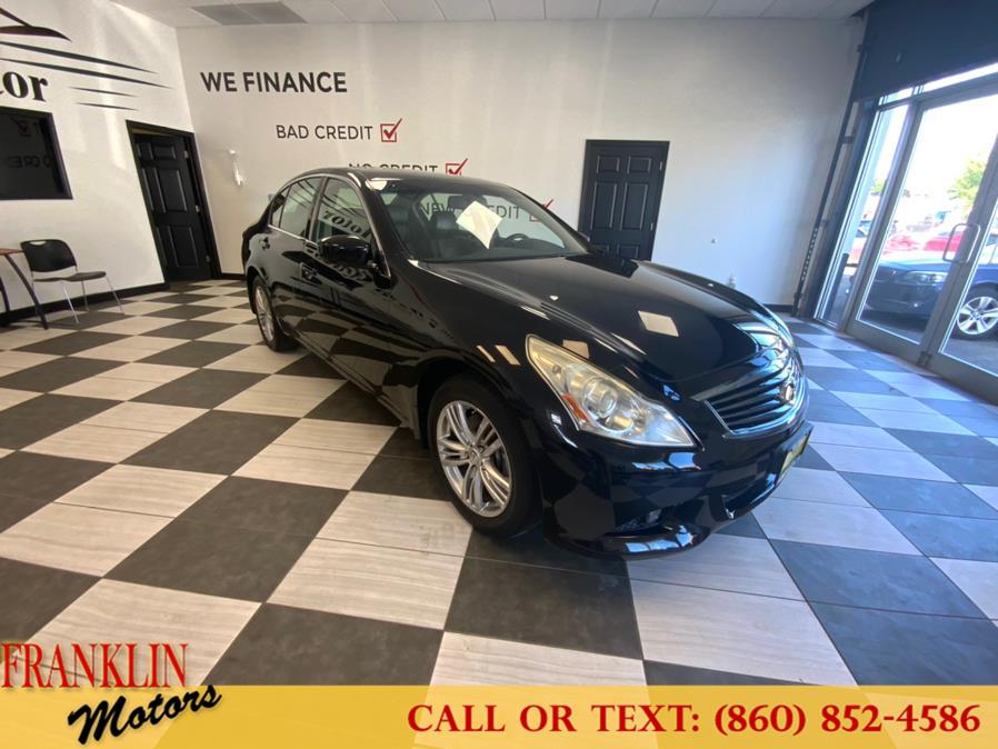 Used Infiniti G25 Sedan 4dr x AWD 2011 | Franklin Motors Auto Sales LLC. Hartford, Connecticut