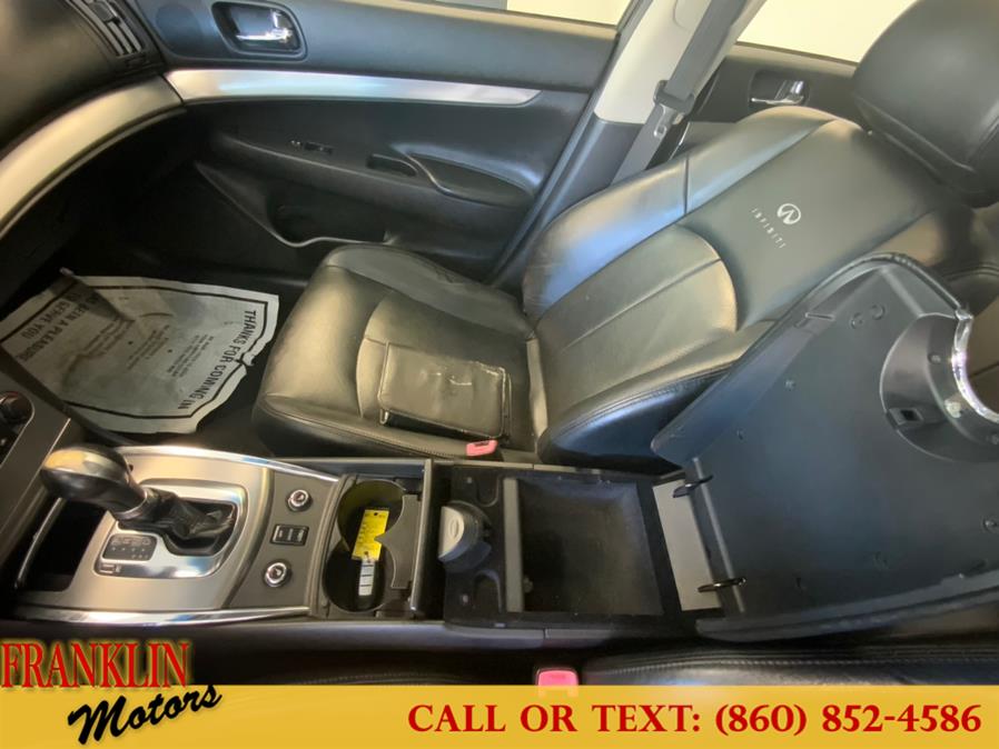 2011 Infiniti G25 Sedan 4dr x AWD, available for sale in Hartford, Connecticut | Franklin Motors Auto Sales LLC. Hartford, Connecticut 2011 Infiniti G25 Sedan 4dr x AWD, available for sale in Hartford, Connecticut | Franklin Motors Auto Sales LLC. Hartford, Connecticut