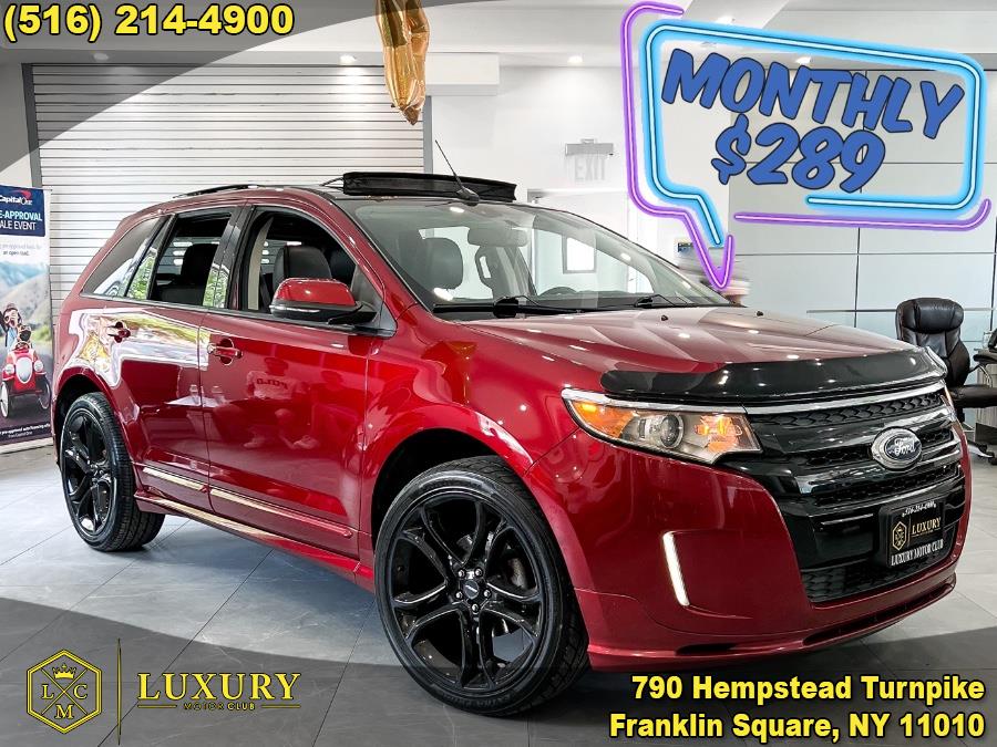 2014 Ford Edge 4dr Sport AWD, available for sale in Franklin Square, New York | Luxury Motor Club. Franklin Square, New York 2014 Ford Edge 4dr Sport AWD, available for sale in Franklin Square, New York | Luxury Motor Club. Franklin Square, New York